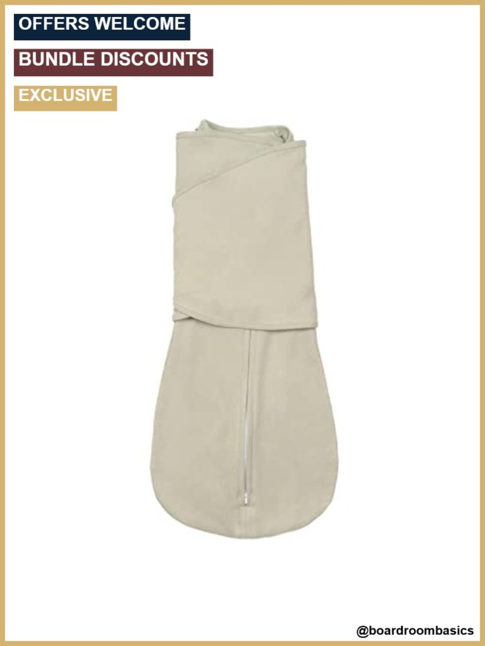 LullaBaby Double Dream Swaddle 100% Cotton Dual Wing 2-4 Months 12-20 lbs